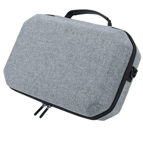 Hard Travel Case for Oculus Quest 2, All-in-one VR Gaming Headset and Controllers Accessories Shockproof EVA Hard Shell Carrying Case Storage Bag with Shoulder Strap, Also Fits Elite Strap